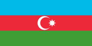 پرچم کشور جمهوری آذرباییجان