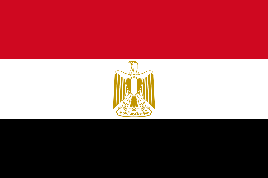 پرچم ملی کشور مصر 
