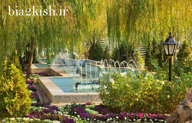 گردشگری و تفریح در باغ ملی در مشهد