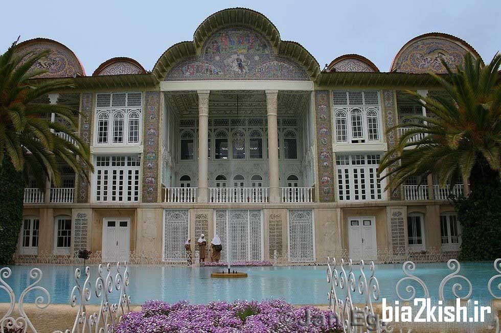 گردشگری در باغ زیبای ارم در شیراز