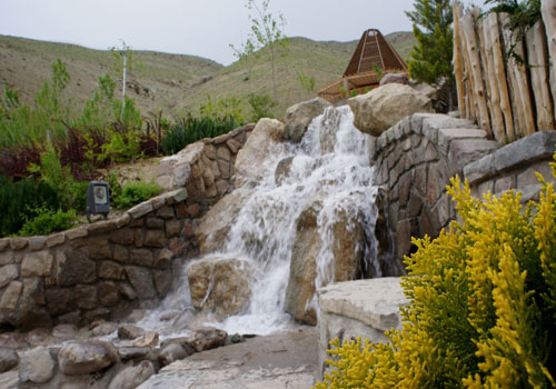 گردشگری مجازی پارک آبشار در تهران