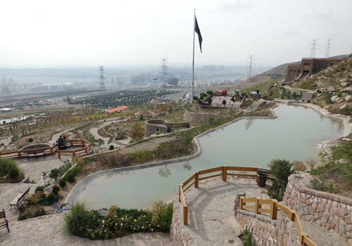 گردشگری مجازی پارک آبشار در تهران
