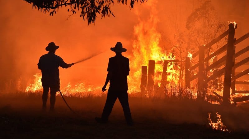 استرالیا در آتش