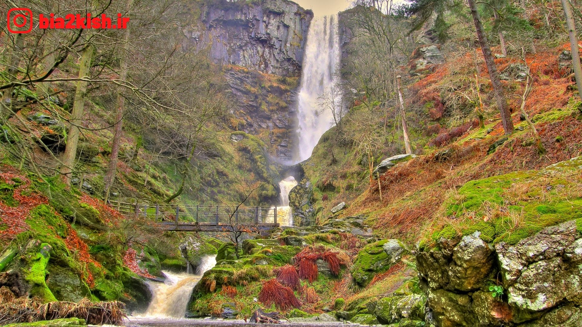 تصاویر گردشگری آبشار پیستیل رایدر